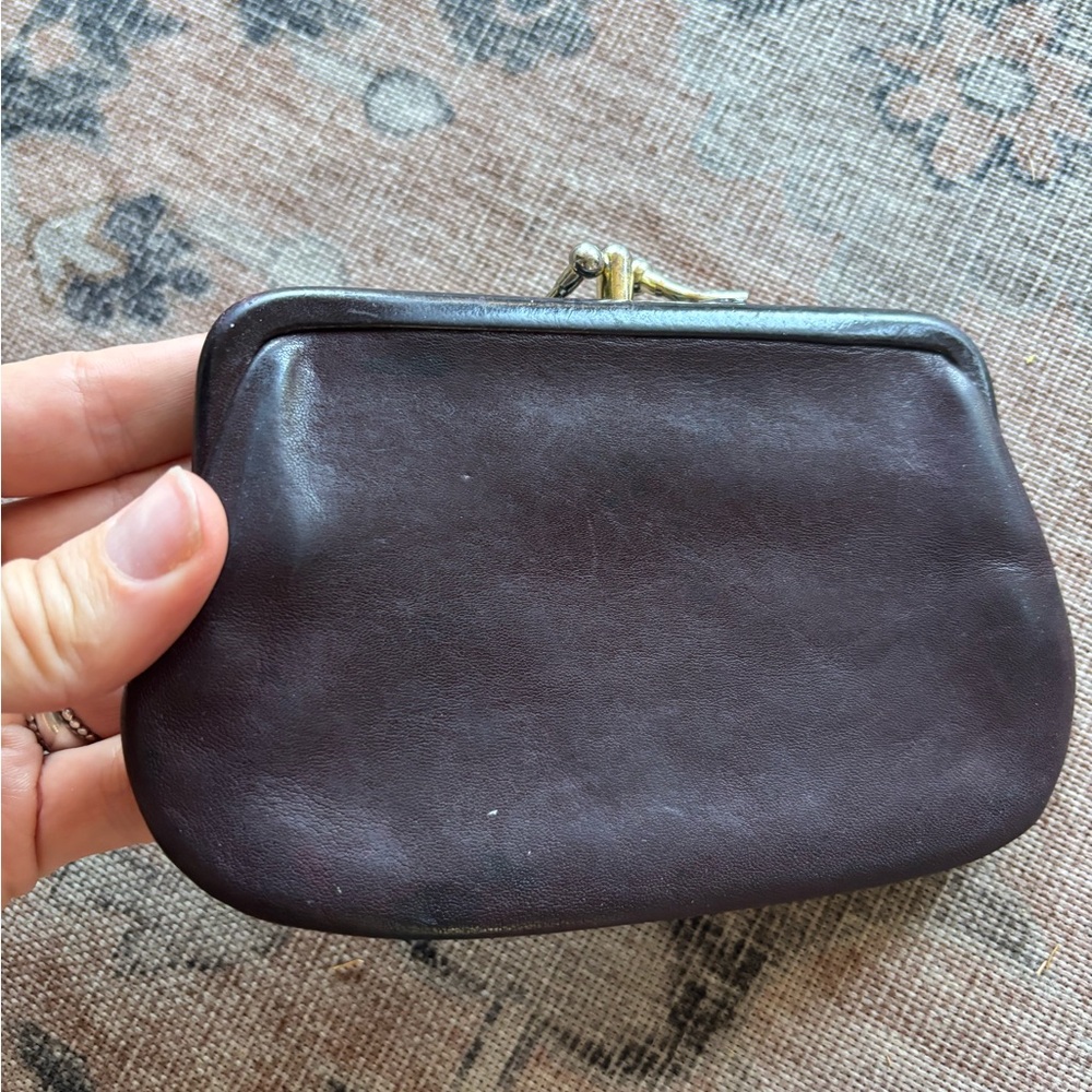 Vintage Coach Kiss-Lock Coin Purse - Picture 2 of 11